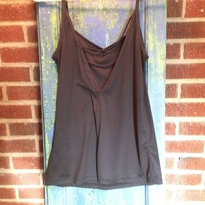 Splits59 Slashed Back Tank - Black